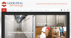 Desktop Screenshot of gooddealselfstorage.com